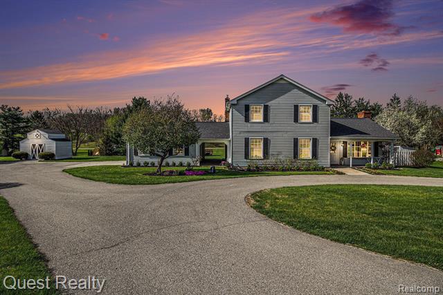 front view picture of 5395 Farley Rd, Clarkston, MI. 48346