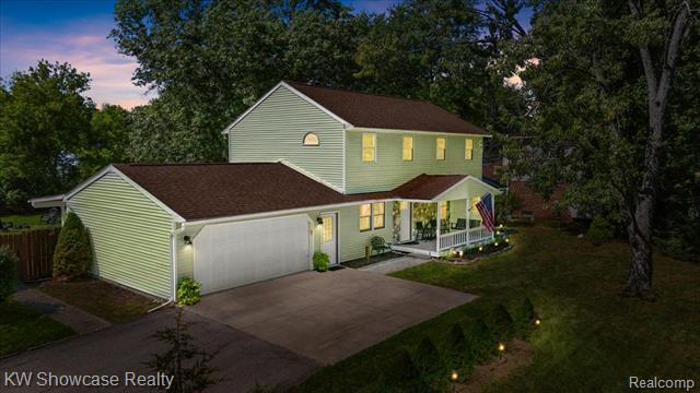 front view picture of 5971 Farley Rd, Clarkston, MI. 48346