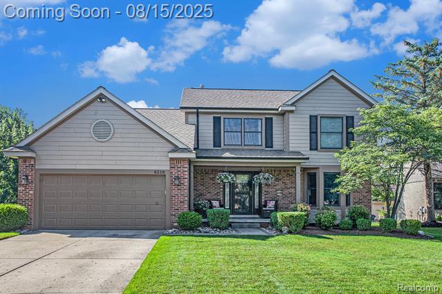 front view picture of 6519 Horncliffe Dr, Clarkston, MI. 48346
