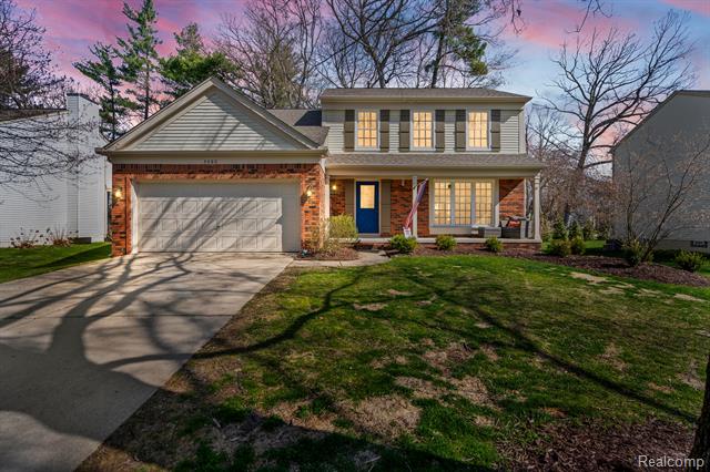 front view picture of 3480 Richards Way, Lake Orion, MI. 48360