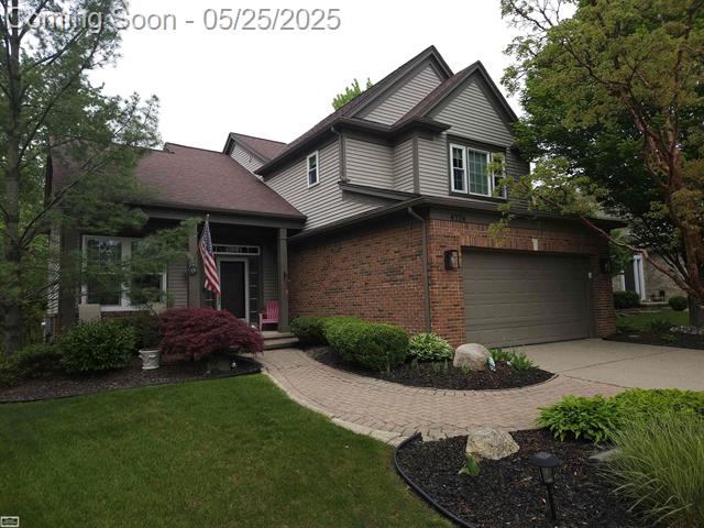 front view picture of 4324 Clear Creek Ct, Rochester, MI. 48306
