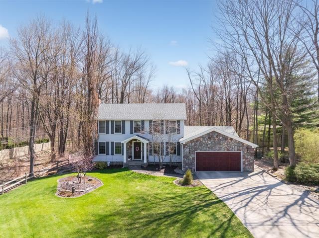 front view picture of 7540 Perry Lake Rd, Clarkston, MI. 48348