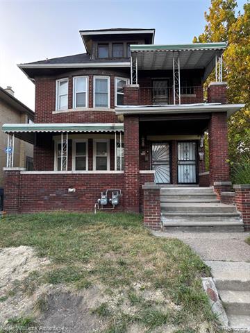front view picture of 1714 Calvert Street, Detroit, MI. 48206