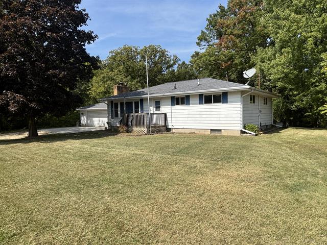 front view picture of 3200 W Long Lake Road, Orleans, MI. 48865