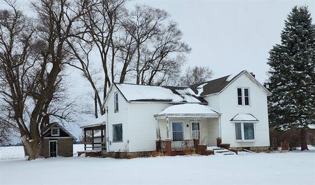 front view picture of 4893 N Winans Road, Alma, MI. 48801