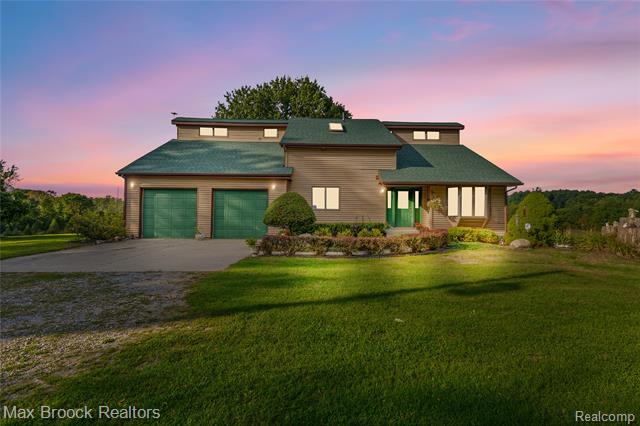 front view picture of 4700 Stanley Road, Columbiaville, MI. 48421