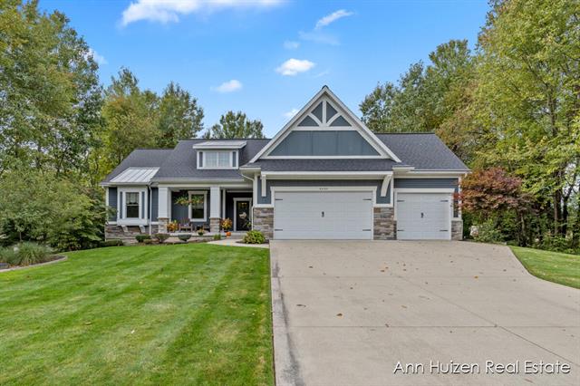 front view picture of 9495 Douglas Fir Court Ne, Sparta, MI. 49345