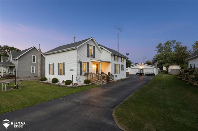 front view picture of 9495 Ash Street, New Lothrop, MI. 48460