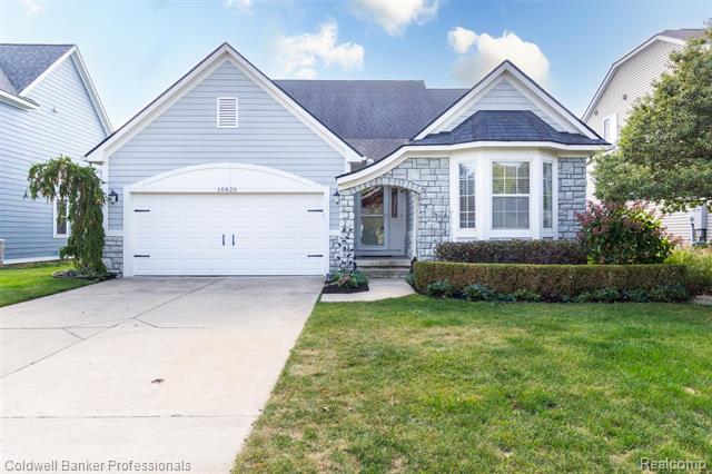 front view picture of 10820 Bouldercrest Drive N, South Lyon, MI. 48178
