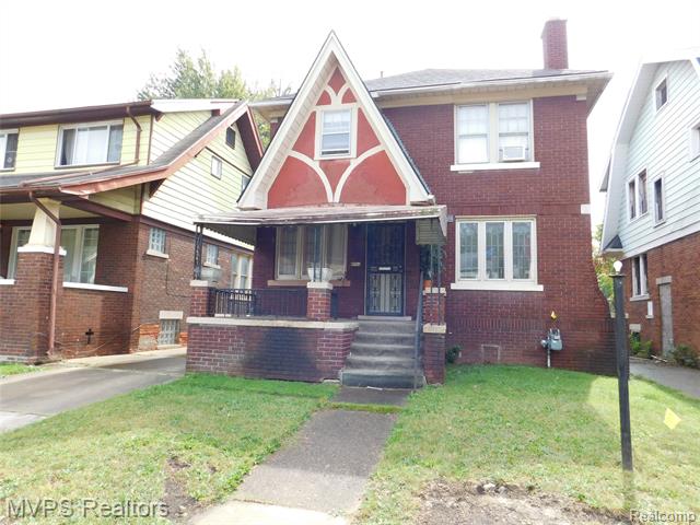 front view picture of 3781 Taylor Street, Detroit, MI. 48206