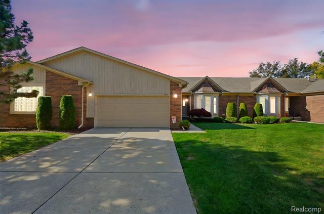 front view picture of 41217 Fortuna Drive E, Clinton Township, MI. 48038