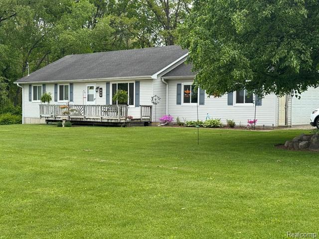 front view picture of 886 E Rose St, Holly, MI. 48442