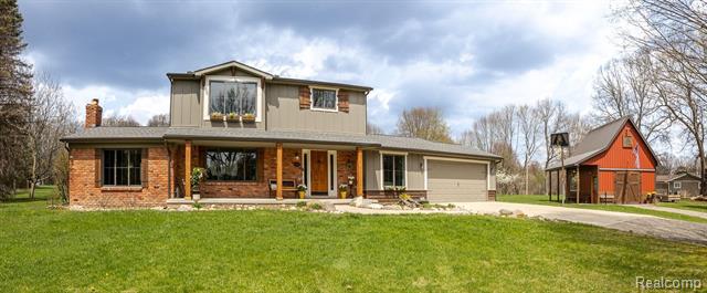 front view picture of 8650 Knox Rd, Clarkston, MI. 48348