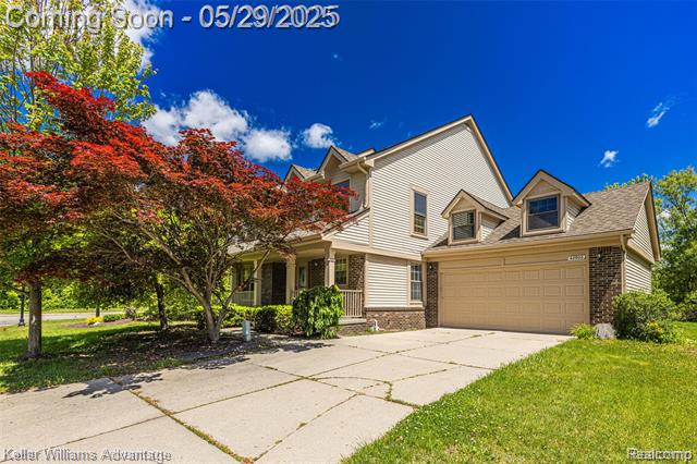 front view picture of 42900 Ledgeview Dr, Novi, MI. 48377