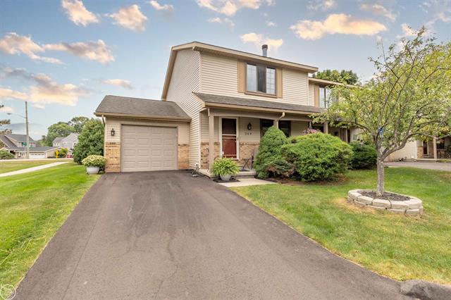 front view picture of 249 Wind Way Dr, Walled Lake, MI. 48390