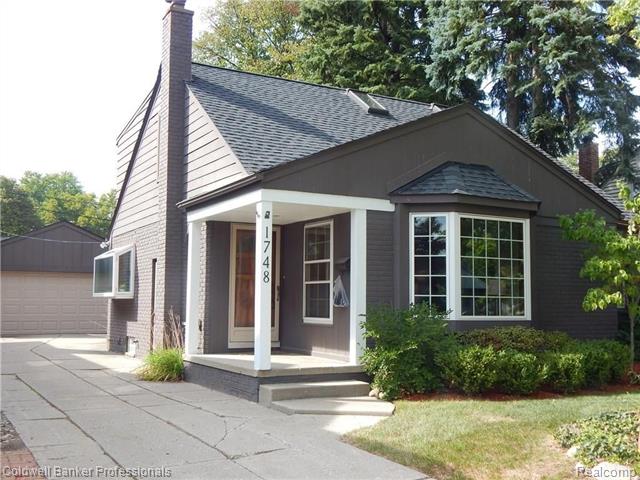 front view picture of 1748 Stanley Blvd, Birmingham, MI. 48009
