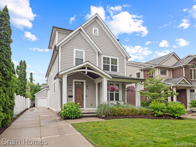 front view picture of 648 Humphrey Ave, Birmingham, MI. 48009