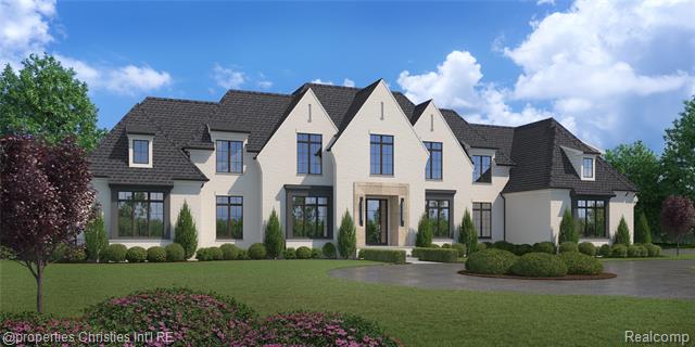 front view picture of 6360 Hills Dr, Bloomfield Hills, MI. 48301