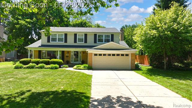 front view picture of 4180 Allegheny Dr, Troy, MI. 48085