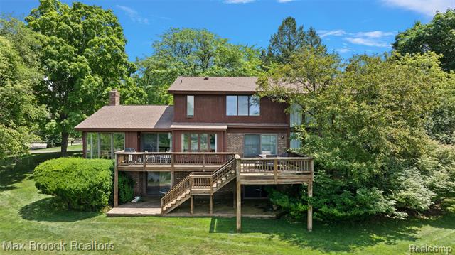 front view picture of 3350 Franklin Rd, Bloomfield Hills, MI. 48302