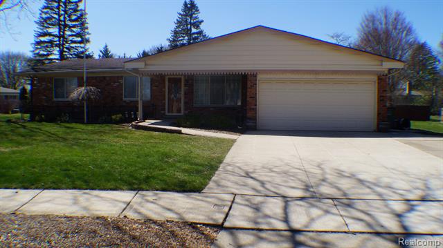 front view picture of 4609 Calvert Ct, Troy, MI. 48085
