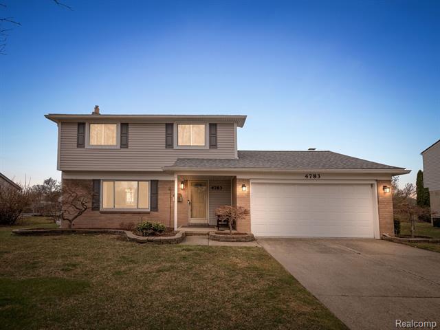 front view picture of 4783 Stoddard Dr, Troy, MI. 48085