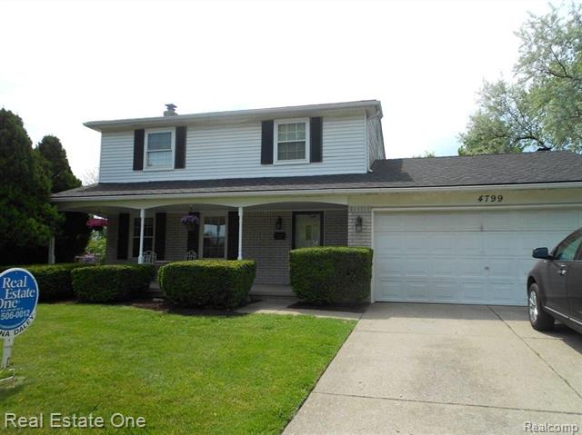 front view picture of 4799 Stoddard Dr, Troy, MI. 48085