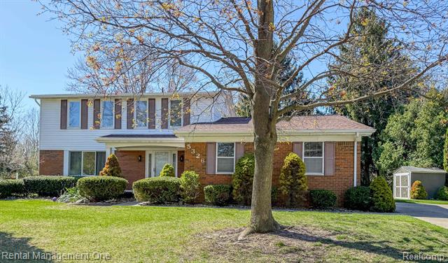 front view picture of 5326 Falmouth Dr, Troy, MI. 48085