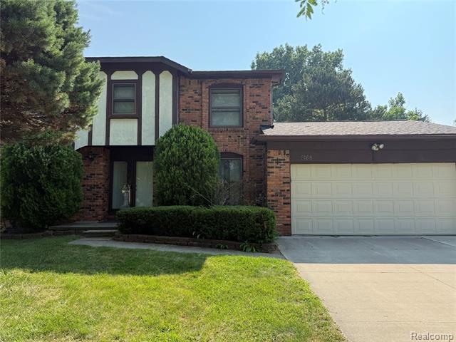 front view picture of 5168 Fedora Dr, Troy, MI. 48085