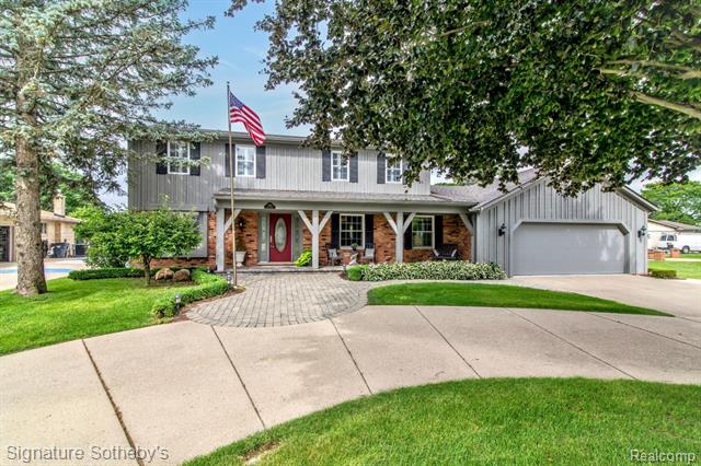 front view picture of 1840 Lyster Ct, Troy, MI. 48085