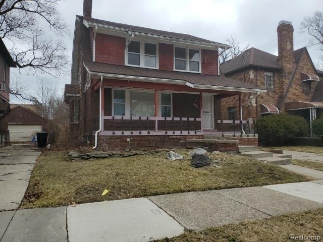 front view picture of 4836 Courville Street, Detroit, MI. 48224