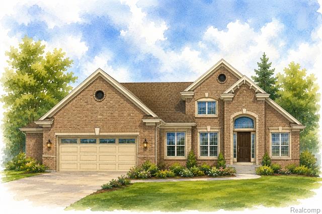 front view picture of 50932 Remar Farms Dr, Macomb, MI. 48044