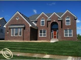 front view picture of 25486 Stanley Ln, South Lyon, MI. 48178