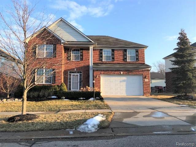 front view picture of 41693 Crane Way, Novi, MI. 48377
