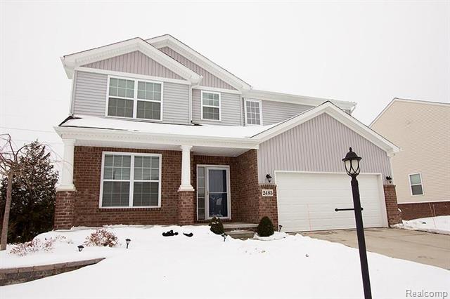 front view picture of 2485 Solace Dr, Commerce Township, MI. 48382