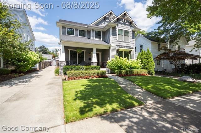 front view picture of 136 Griggs, Rochester, MI. 48307