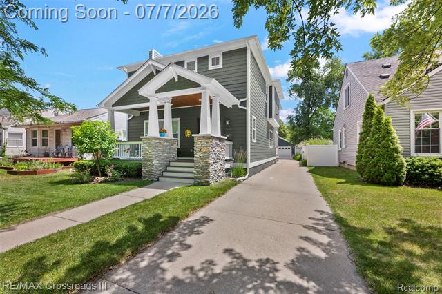front view picture of 1506 N Altadena, Royal Oak, MI. 48067