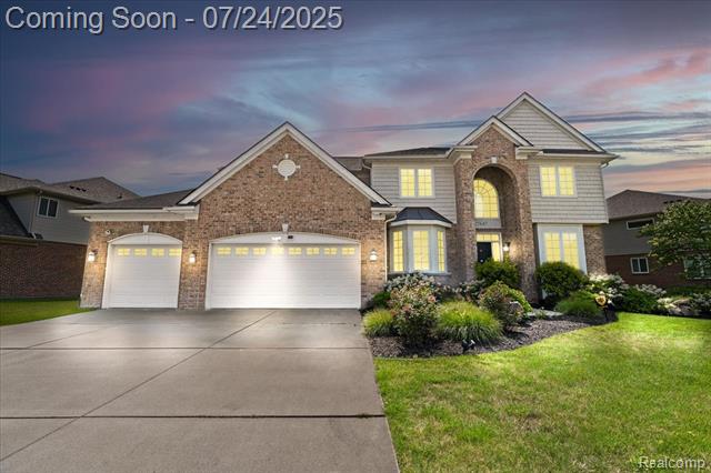 front view picture of 27647 Estrada Ln, Novi, MI. 48374