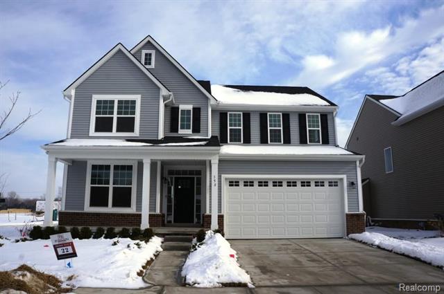 front view picture of 3219 Curtis St, Wixom, MI. 48393