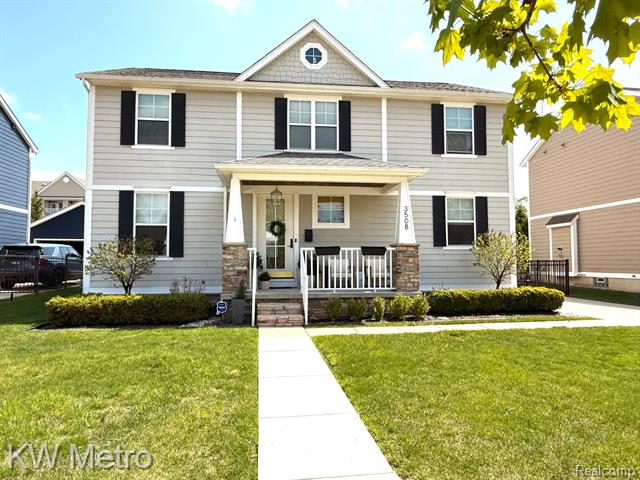 front view picture of 3508 Durham Rd, Royal Oak, MI. 48073