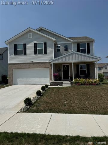 front view picture of 291 Samburu St, Pontiac, MI. 48341