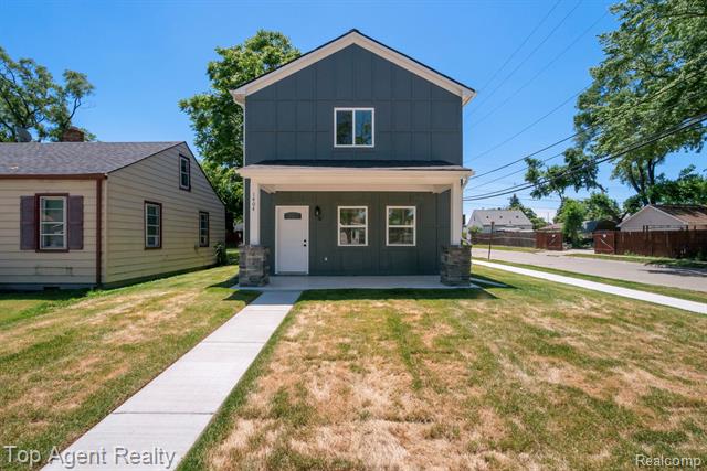 front view picture of 1404 E George Ave, Hazel Park, MI. 48030