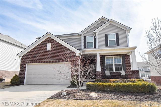 front view picture of 29914 Braeburn, New Hudson, MI. 48165
