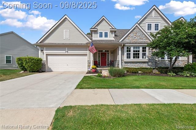 front view picture of 3116 Belle Terre, Commerce Township, MI. 48382