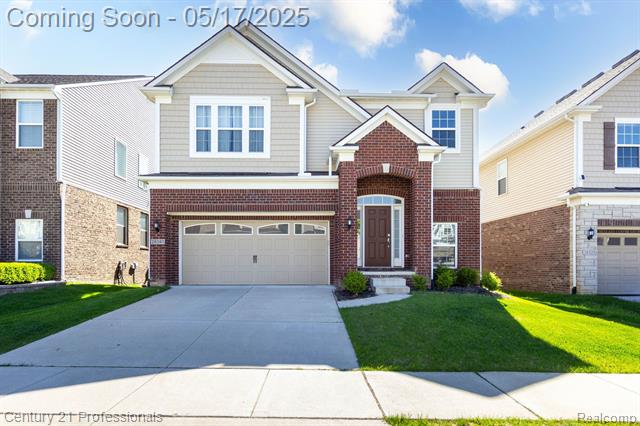 front view picture of 28340 Hanover Dr, Novi, MI. 48377