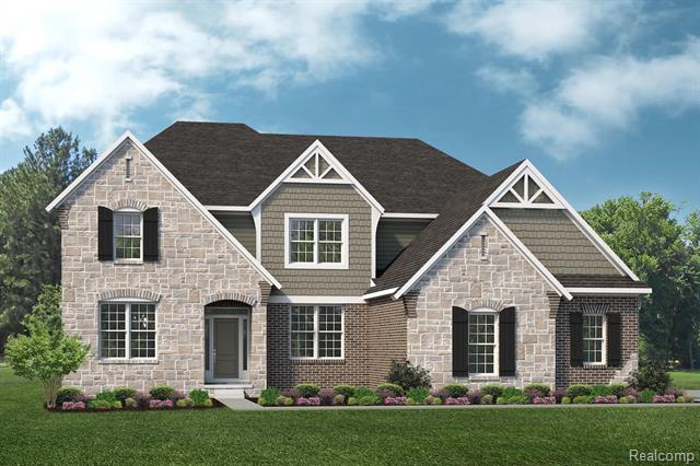 front view picture of 57639 Peninsula Dr, South Lyon, MI. 48178