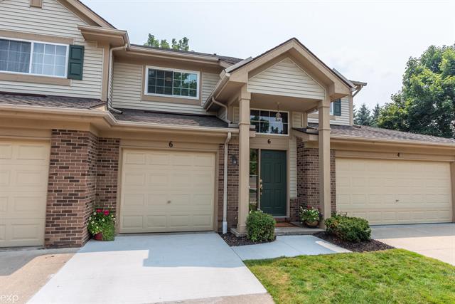 front view picture of 6 N Vista, Auburn Hills, MI. 48326