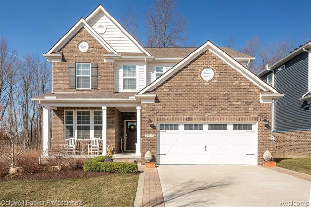 front view picture of 21125 Calabrese Dr, South Lyon, MI. 48178