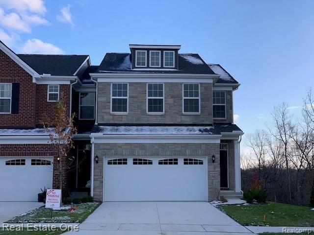 front view picture of 43493 Chancellor Ln, Novi, MI. 48375