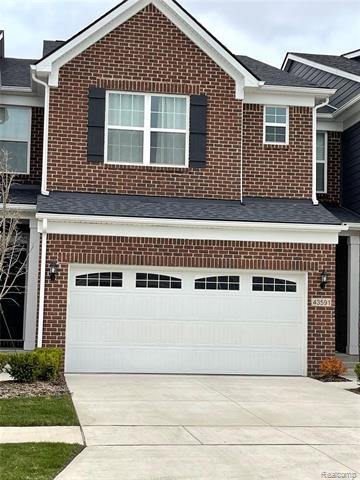 front view picture of 43591 Chancellor Ln, Novi, MI. 48375